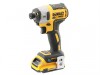 DEWALT DCF888D2B XR Brushless Tool Connect Impact Driver 18V 2 x 2.0Ah Li-ion