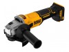 DeWALT Power Tools DEWDCG407N 18V Bl 125mm Angle Grinder Slide Switch