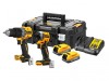 DEWALT DCK2050E2T XR BL POWERSTACK Twin Kit 18V