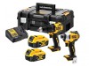 DEWALT DCK2062M2T XR Brushless Compact Twin Pack 18V 2 x 4.0Ah Li-Ion