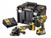 DEWALT DCK2080P2T XR Brushless 2 Speed Twin Kit 18V 2 x 5.0Ah Li-ion