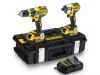 DeWalt DCK250M2B Brushless Compact Hammer Drill & Impact Driver Kit 18 Volt