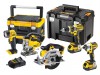 DEWALT DCK550M3T XR Brushless 5 Piece TSTAK Kit 18V 3 x 4.0Ah Li-ion