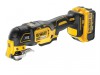 DEWALT DCS355M1 XR Brushless Oscillating Tool 18V 1 x 4.0Ah Li-ion