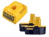 DeWalt DE9130 30 Min Charger + 2 x DE9503 18 Volt Batteries