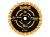 DEWALT Extreme Framing Circular Saw Blade 184 x 16mm x 24T