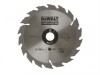 DeWalt Circular Saw Blade Series 30 160 x 20 X 18 Tooth