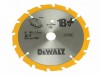 DeWalt DT1208QZ Trim Saw Blade 165 x 20 x 16 Tooth