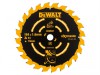 DEWALT Cordless Mitre Saw Blade For DCS365 184 x 16mm x 24T