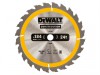DEWALT Construction Circular Saw Blade 184 x 16mm x 24T