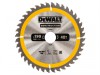 DEWALT Construction Circular Saw Blade 190 x 30mm x 40T