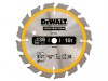 DEWALT Cordless Construction Circular Saw Blade 136 x 10mm x 16T