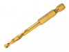 DEWALT Impact Titanium Drill Bit 4.8mm OL:76mm WL:32mm