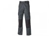 Dickies Everyday Trousers Grey & Black Waist 32in Leg 29in