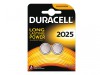 Duracell CR2025 Coin Lithium Battery (Pack 2)