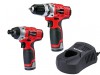 Einhell TC CD/CI Cordless Twin Pack 12V 2 x 1.5Ah Li-ion