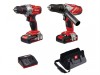 Einhell Power-X-Change Combi & Drill Driver Twin Pack 18V 2 x 1.5Ah Li-ion