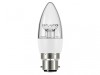 Energizer LED BC (B22) Clear Candle Dimmable Bulb, Warm White 470 lm 5.9W