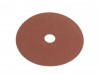 Faithfull Resin Bonded Fibre Disc 100mm x 16mm x 120g Pack of 25