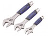 Faithfull Adjustable Spanner Set, 3 Piece