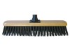 Faithfull Platform Broom Head Black PVC 45cm (18in) Threaded Socket