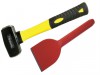 Faithfull Club Hammer Fibreglass Handle 1.13kg (2.1/2lb) + Brick Bolster 75mm (3in)