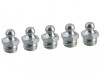Faithfull Grease Nipple Straight M10 x 1.5 (Pack 5)