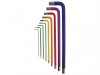 Faithfull Long Arm Hex Key Set of 9 Metric
