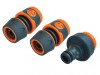 Faithfull 3/4in Plastic Hose Fittings Kit, 3 Piece