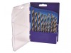 Faithfull Professional HSS Jobber Drill Bit Set, 19 Piece (1 - 10mm)
