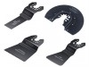 Faithfull Multi-Function Tool Flooring Blade Set 4 Piece