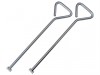 Faithfull Manhole Keys (Pack of 2) 520mm (20.4in)