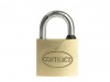 Faithfull Contract Padlock Brass 38mm