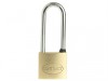 Faithfull Contract Padlock Brass 38mm Long Shackle