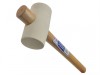 Faithfull Rubber Mallet - White 2.1/4in