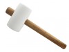 Faithfull FSC White Rubber Mallet 28oz