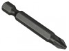 Faithfull Pozi S2 Grade Steel Screwdriver Bits PZ2 x 50mm (Pack 3)