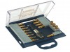 Faithfull Titanium Screwdriver Bit Set S2 17pc