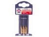 Faithfull Titanium S/driver Bits(25) Sl6mm x 25mm