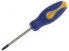 Faithfull Pozidriv Soft Grip Screwdriver 1pz x 75mm