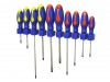 Faithfull Soft Grip Screwdriver Set 10pc