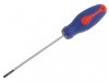 Faithfull Terminal Soft Grip Screwdriver 100mm x 3mm