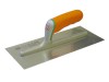 Faithfull Plasterers Stainless Finishing Trowel Soft Grip Handle