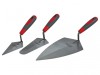 Faithfull Soft Grip Trowel Set, 3 Piece