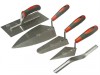 Faithfull soft grip trowel set 5pc