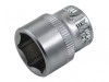 Faithfull Hex Socket 3/8in Drive 17mm