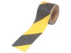 Faithfull Anti-Slip Tape Self Adhesive 50mm x 3m Black / Yellow