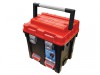 Faithfull Plastic Cube Toolbox - 2 Trays 44cm (17in) Deep