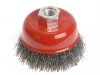 Faithfull Wire Cup Brush 100 x M14 x 2 0.30mm