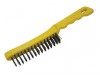 Faithfull Scratch Brush Plastic Handle 4 Row